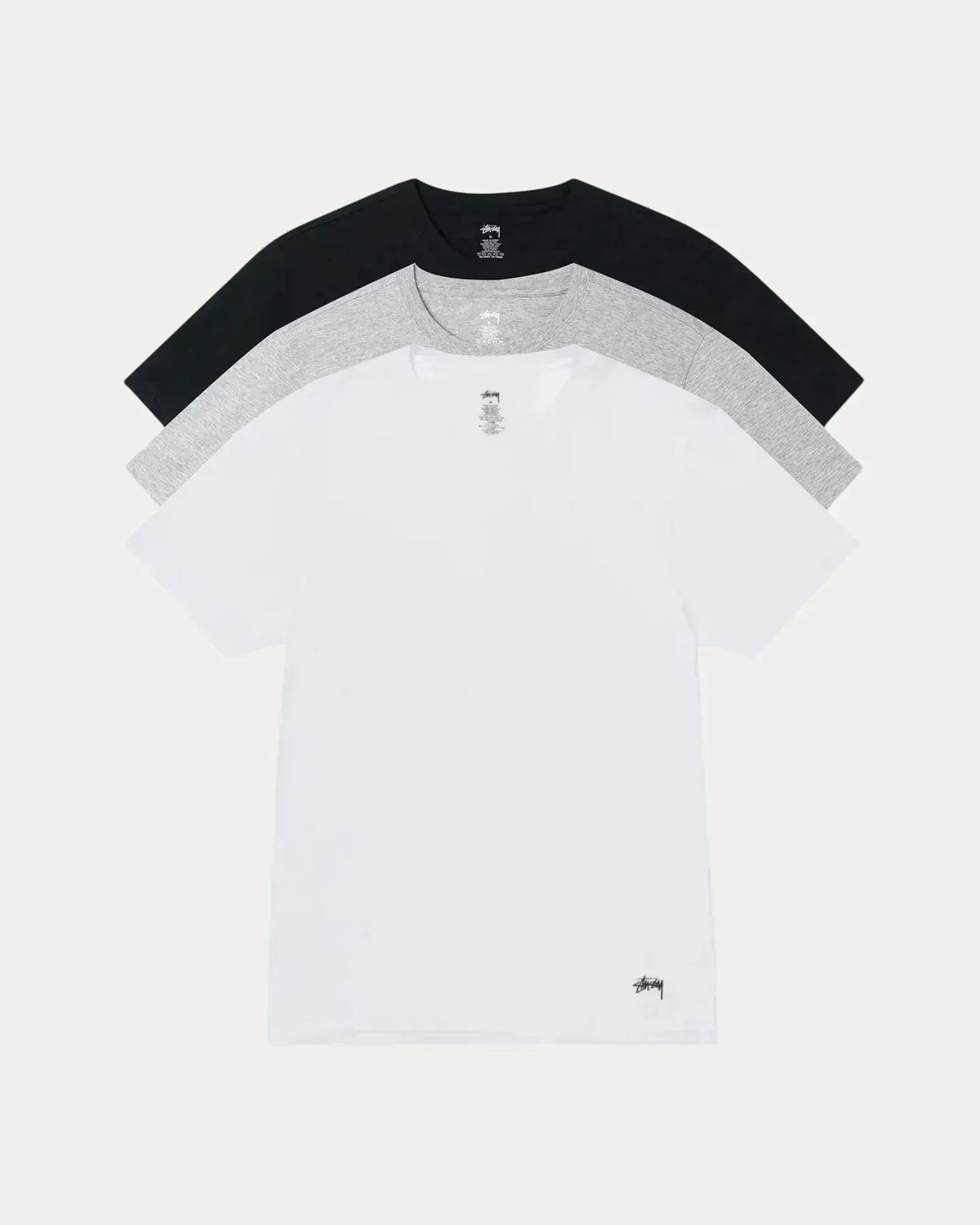 STUSSY UNDERSHIRTS 3 PACK