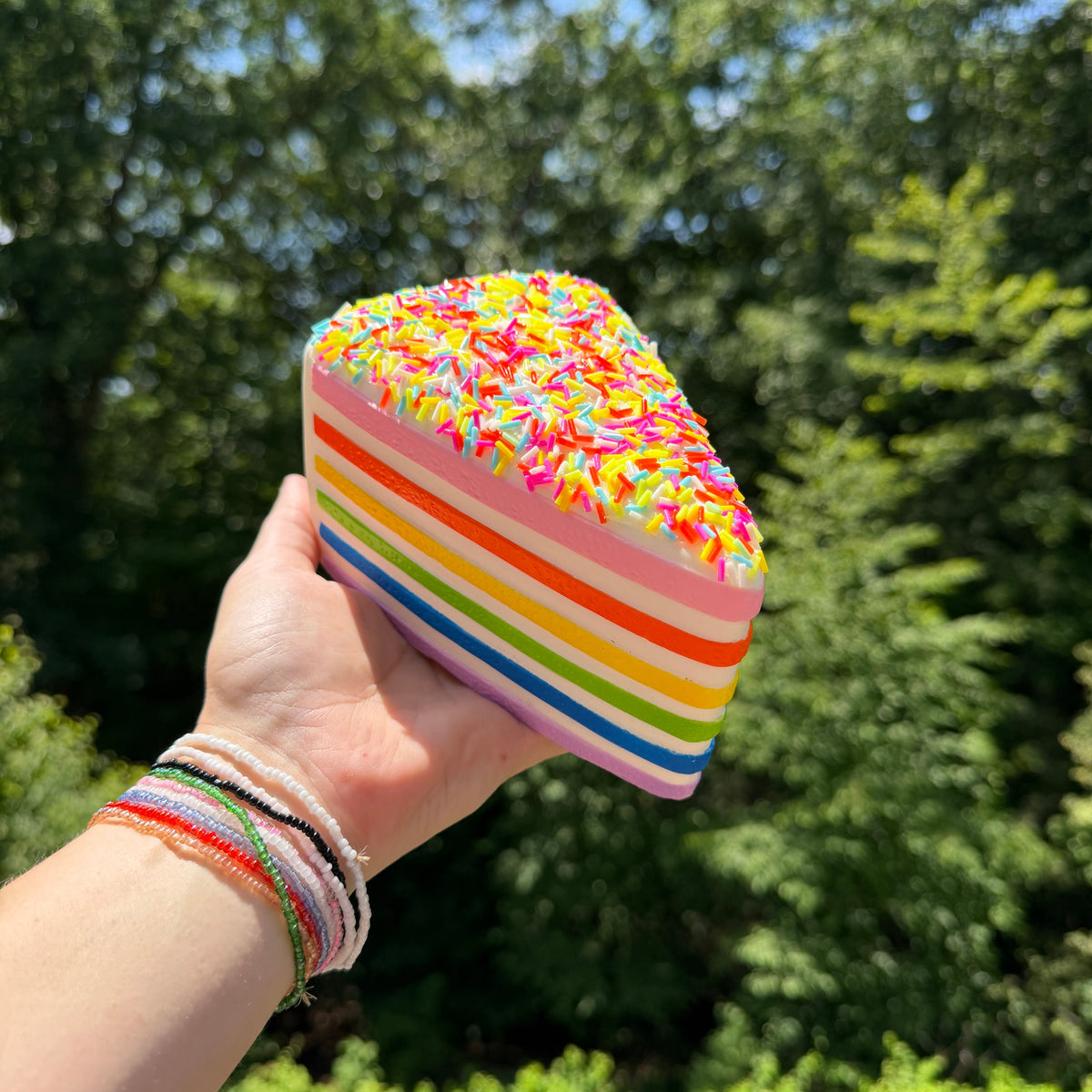 Stress Squishy Toy - Cake - PREORDER