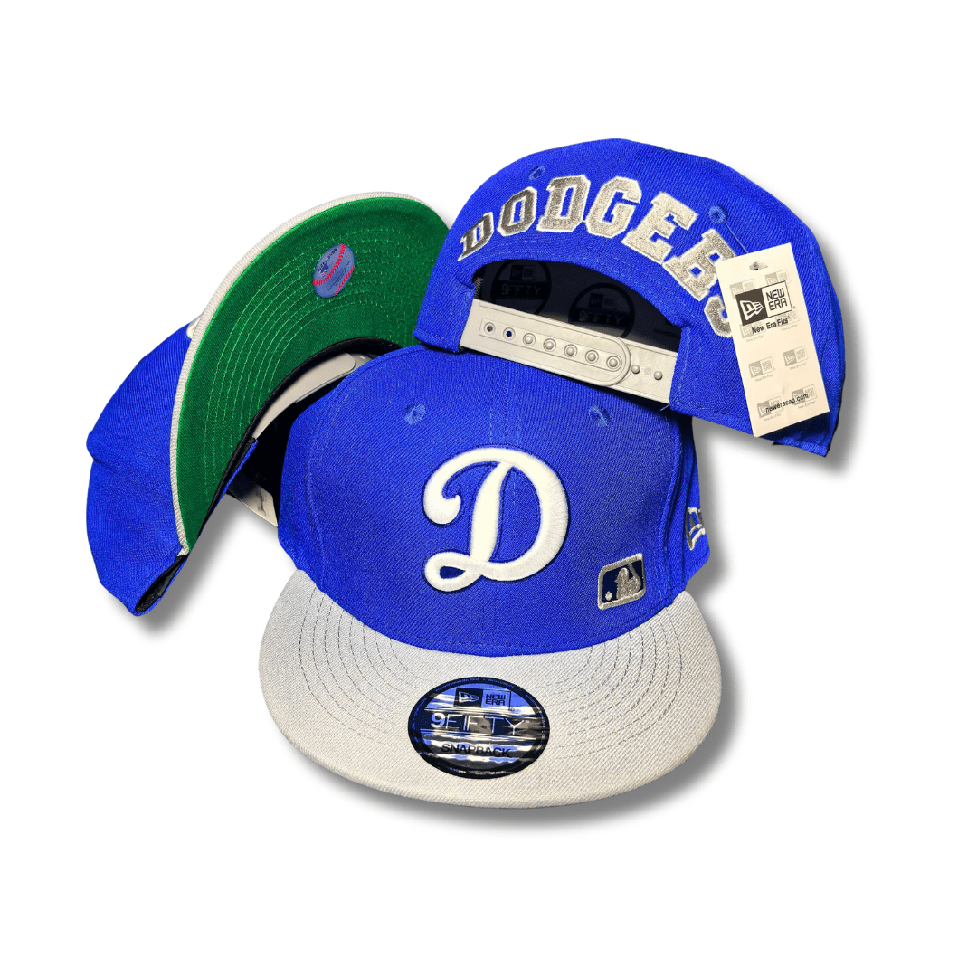 Los Angeles Dodgers Royal Blue with Embroidered Logo and Adjustable Fit – Snapback Cap