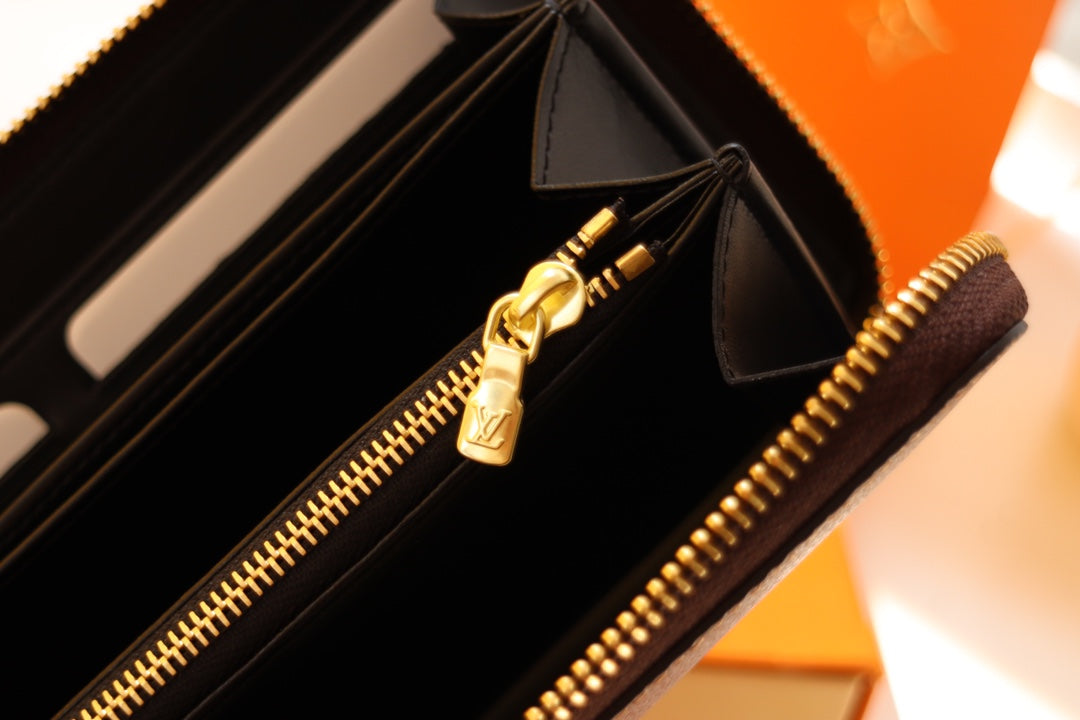 Louis Vuitton Long Wallet 19cm Monogram Reverse Canvas