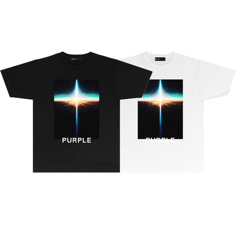 PURPLE  fashion T-shirt