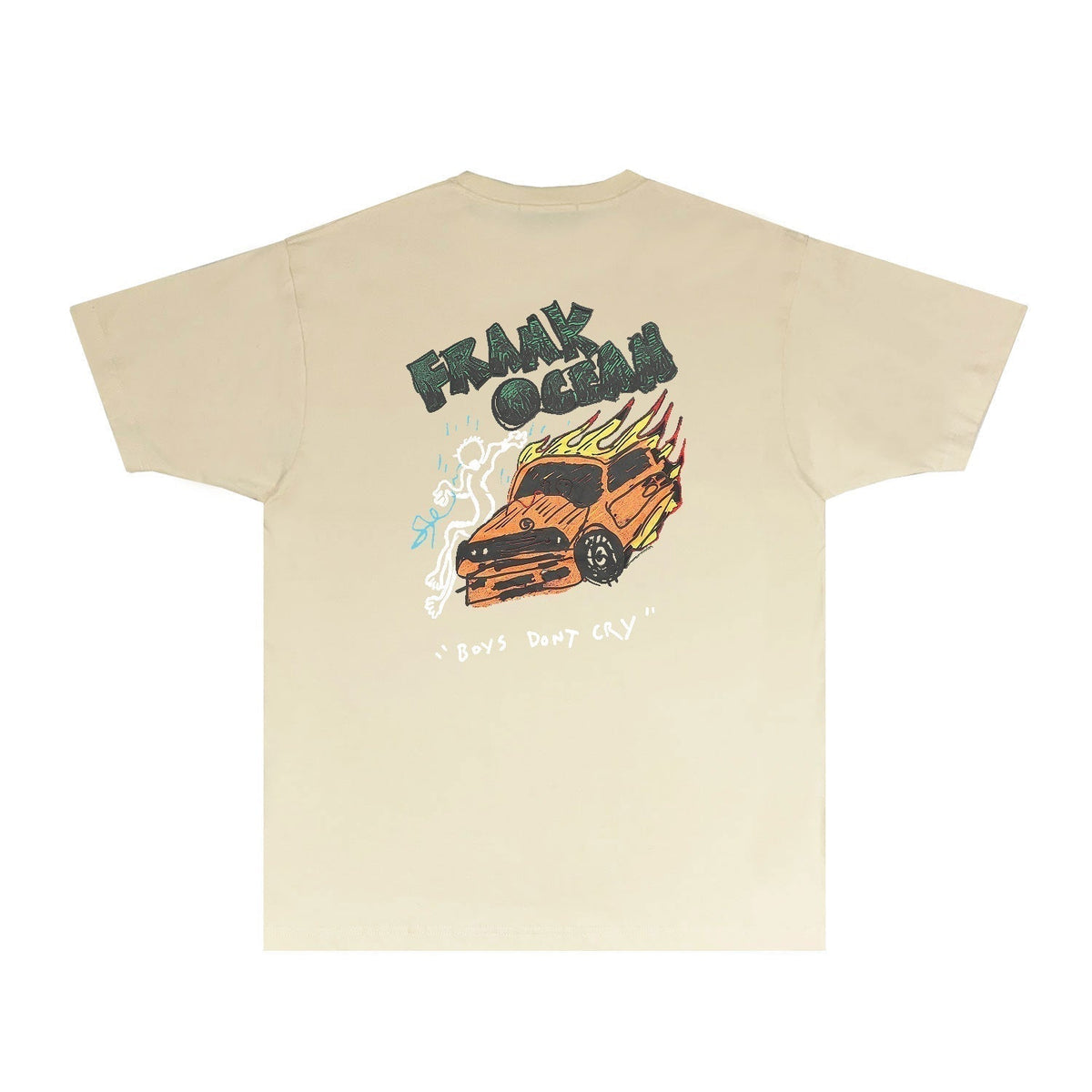 Gallery Dept T Shirt Retro Printed Loose Short-Sleeved Shirt