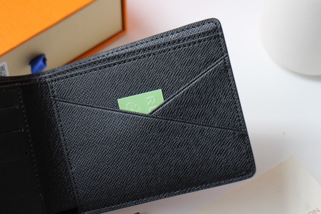 Louis Vuitton 25S Multiple Wallet in Monogram Eclipse Coated Calfskin