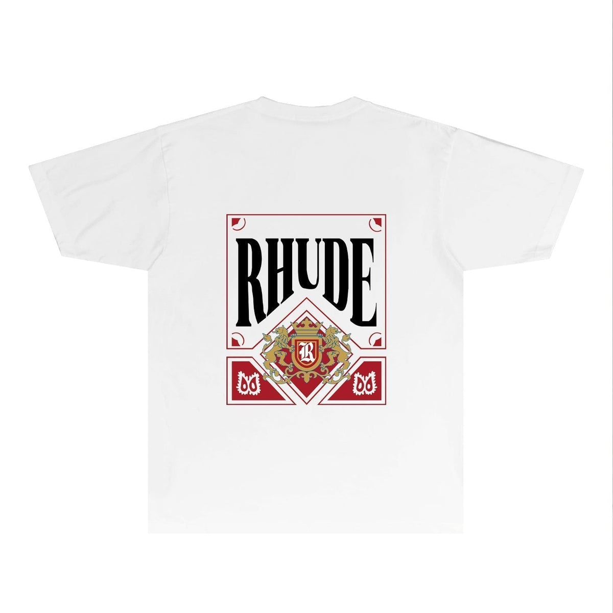 Rhude T-shirts Printed Trendy Pure Cotton