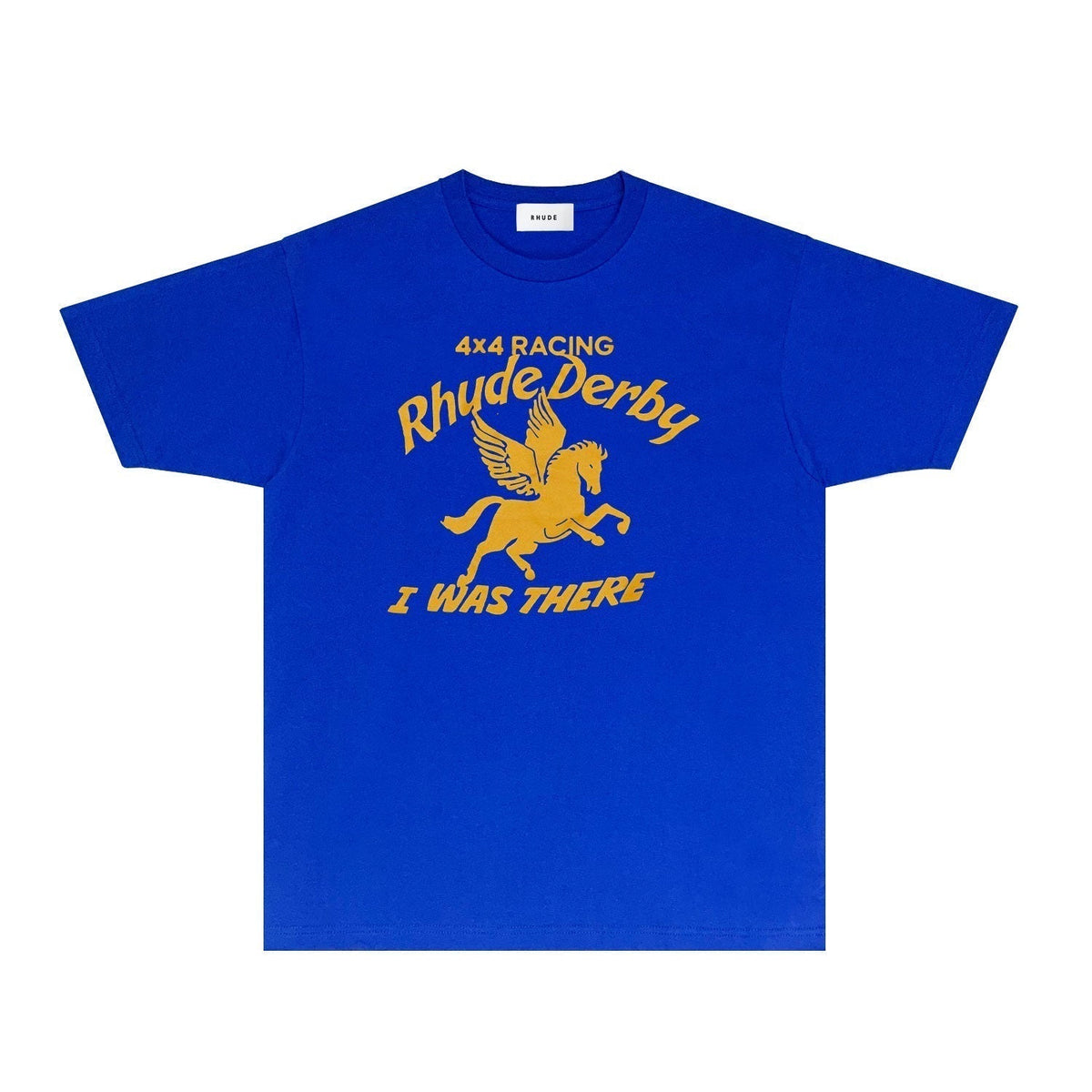 Rhude T-shirts Printed Trendy Pure Cotton