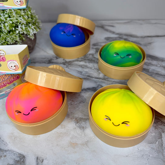 Squishy Toy - Viral Dumpling, Tie Dye