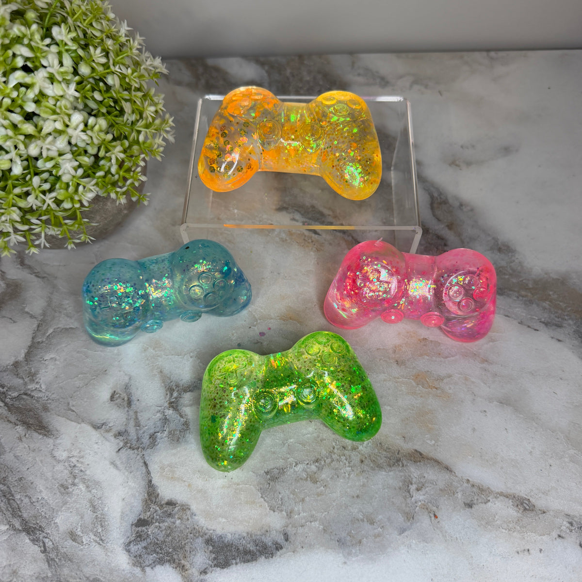 Squishy Toy - Glitter Game Controller