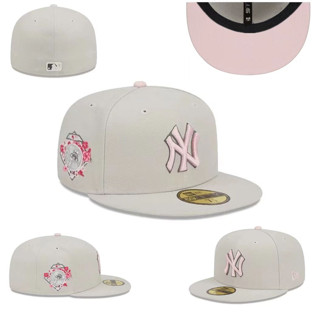 New York Yankees 59FIFTY Pink and Gray Limited Edition Hat