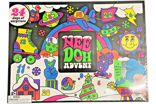 NeeDoh Holiday Advent Calendar 2026 Squishy Fidget Toy