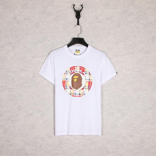 Bathing Ape T-Shirt Summer Ape Head Shark Daily Casual Short Sleeve T-shirt