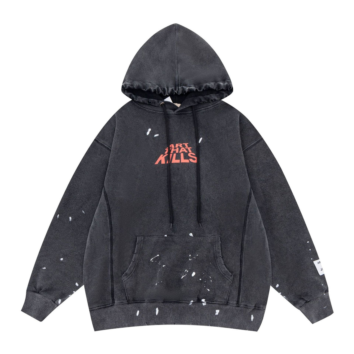 Gallery Dept Hoodie Loose Casual Distressed Hoodie