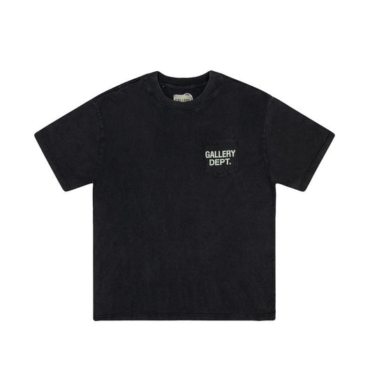 Gallery Dept T-shitrs Vintage Printed Letter Short Sleeve Men