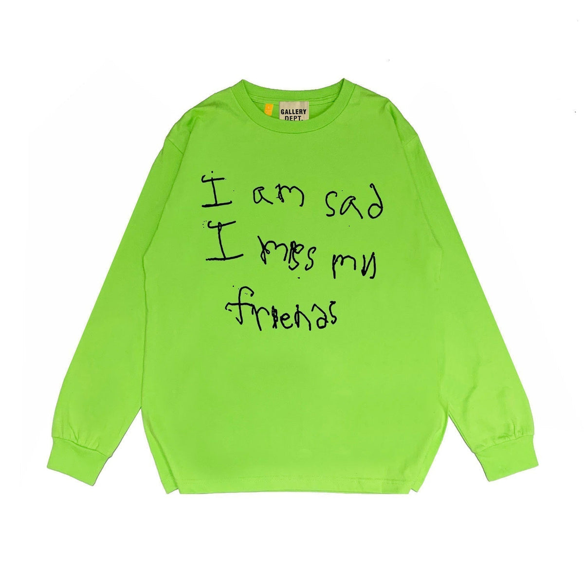 Gallery Dept Long Sleeved Shirt Fashion Brand Long Sleeve Long-Sleeved T-shirt Blouse