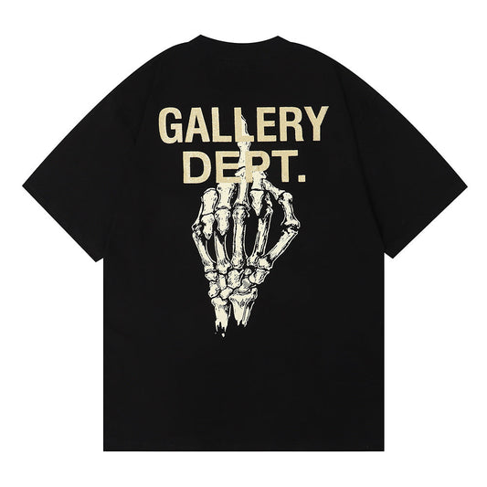 Gallery Dept T-shitrs Men's Summer Skull Hand Bone T-shirt