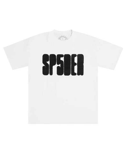 Sp5der Focused Logo Tee White
