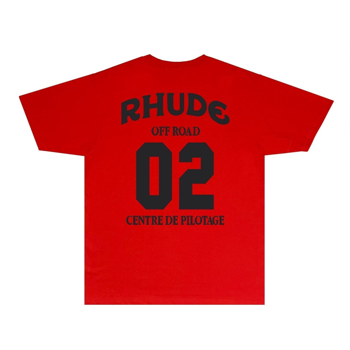 Rhude T-shirts Printed Trendy Pure Cotton