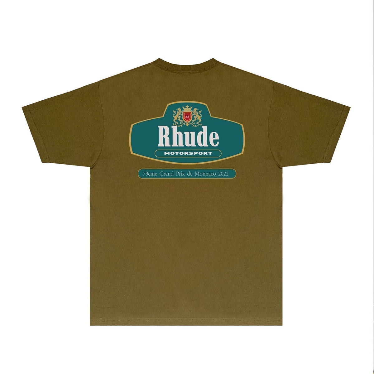 Rhude T-shirts Printed Trendy Pure Cotton