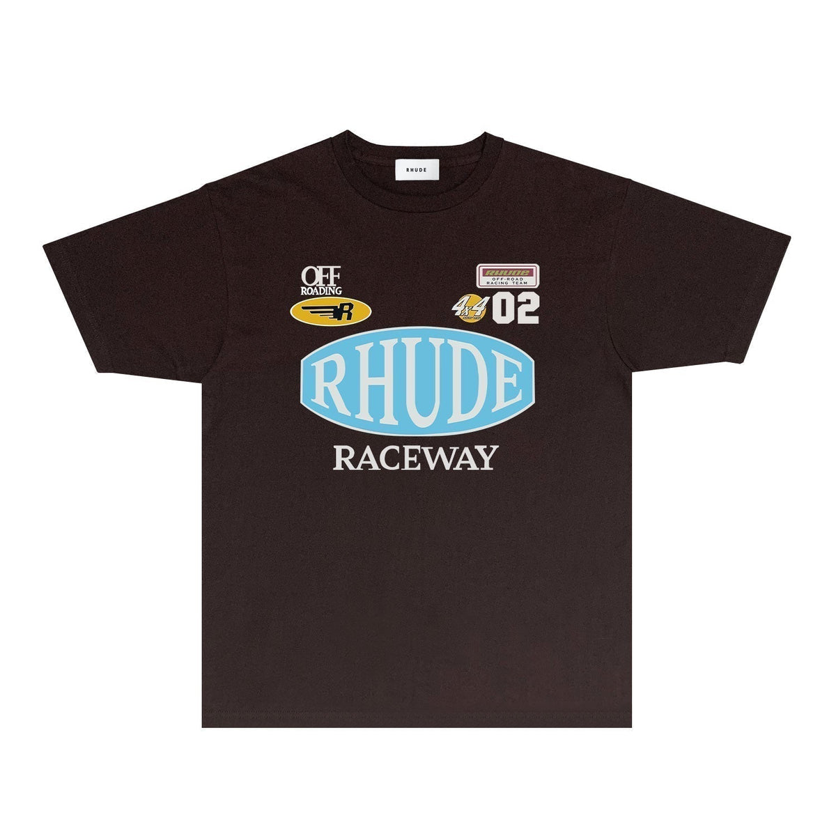 Rhude T-shirts Printed Trendy Pure Cotton