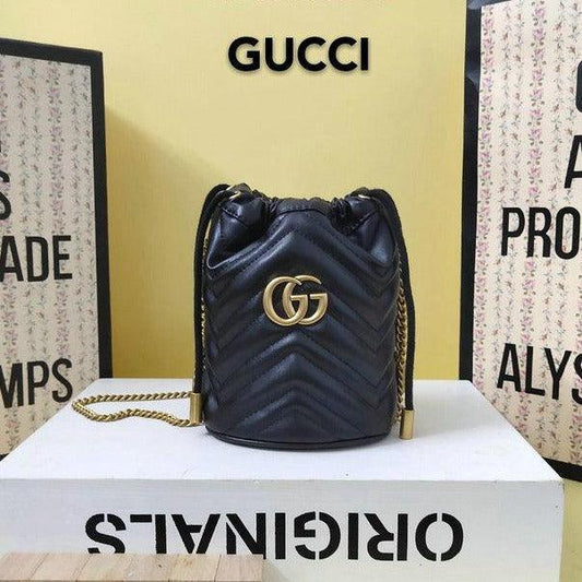 Gucci GG Marmont Mini Bucket Bag